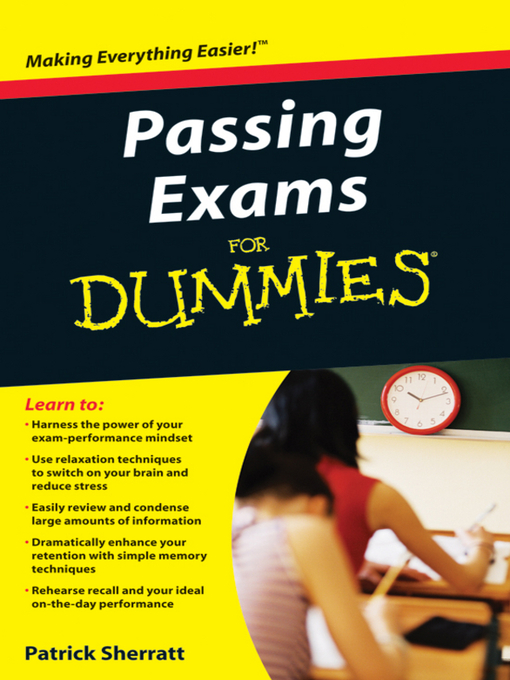 Title details for Passing Exams For Dummies by Patrick Sherratt - Available